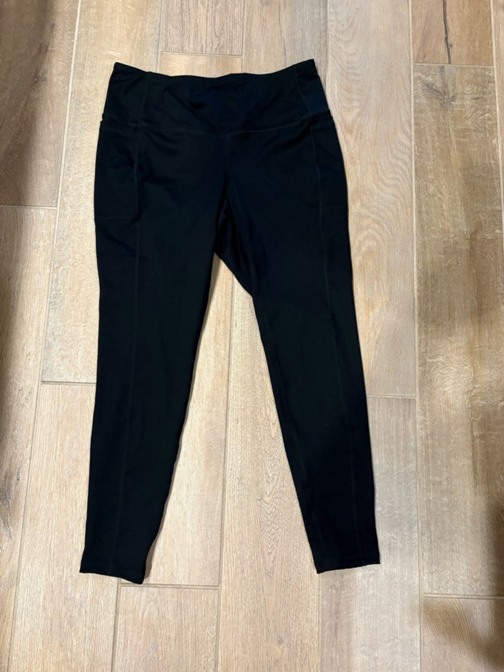 Torrid Black High-Rise 4”Wait Band Tummy Control,W/Pockets, Compression,Leggings